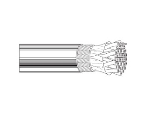 BELDEN  8302 0605000               Multi-Conductor - Low Capacitance Computer Cable for EIA RS-232 Applications 2-Pair 22 AWG PVC Shield PVC Chrome