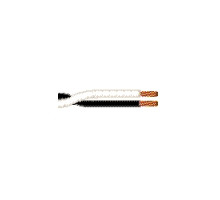 BELDEN BAV  1863A D261000               Multi-Conductor - High-Conductivity Copper Speaker Cable Open Twisted Const 18 AWG TW PR FLRST & NAT Black & Natural