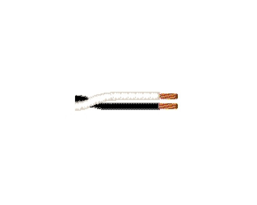 BELDEN BAV  1863A D261000               Multi-Conductor - High-Conductivity Copper Speaker Cable Open Twisted Const 18 AWG TW PR FLRST & NAT Black & Natural