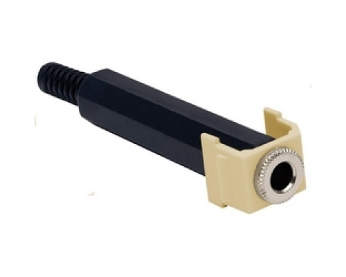 HUBBELL PREMISE WIRING SF14SJEI        Audio Video Connector, F-Type Coupler, gold, white. Sold in carton increments only. Carton contains - 25 keystone connectors individually bagged .