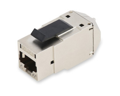 BELDEN  RV6MJKSME-S1               REVConnect Category 6+ Modular Jack, T568 A/B, STP, Metal, Single Pack