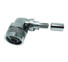 TIMES MICROWAVE EZ-300-NMH-RA-X 3190-8012       N-MALE PLUG RIGHT ANGLE  CRIMP CONNECTOR NON-SOLDER PIN NO BRAID TRIM