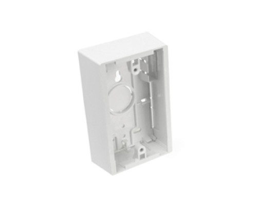 LEVITON  42777-1WB               Surface Mount Backbox, Single Gang, White, 1.45