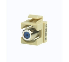 ORTRONICS  KSFCNR-13               Keystone Recessed F-conn 75 Ohm Electrical Ivory