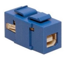 HUBBELL PREMISE WIRING SFUSBABW        iSTATION TM USB 2.0 AV Connector, A-to-B format, white