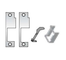 HES  FP:852L-605  10790012              Lockset Electric Strike Faceplate Kit, 4-7/8