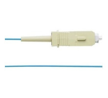 PANDUIT  FZB3-NM1               SC to Pigtail, OM4 STD, Simplex Pigtails, 900um Buffered Fiber, 1M