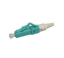 ORTRONICS  205KNT9GA-50T  OR-205KNT9GA-50T              LC PC Reusable Connector, Field-installable, 50/125 LOMF, Aqua Housing, White 900 Micron Boot