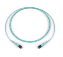 CORNING  797902TD120005M               Reverse Polarity Uniboot Duplex Jumper, Standard LC Uniboot MM / Standard LC Uniboot MM, OM3 50um, 2F, DFX 250 Riser, Standard Aqua Jacket 5 Meters