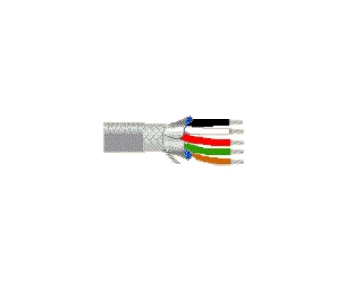 BELDEN  9929 0601000               Multi-Conductor - Low-Capacitance Computer Cable for EIA RS-232/423 5 24 AWG FHDPE SH PVC Chrome