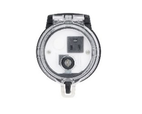 PANDUIT  DAP3BC-S0-55C               Data Access Port, 3in. Base, Simplex Outlet, Two CAT 5e Couplers, CUSTOM MARKING