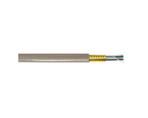SUPERIOR ESSEX  02-100-03               Copper Cable, 50 Pair, 24 AWG, ARMM Series Cable, Riser Rated, Solid Annealed Copper Conductor, Corrugated 8 mil Aluminum Tape Shield, Grey PVC Jacket