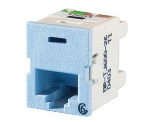 ORTRONICS  TJ600-26               Clarity 6 TracJack, T568A/B, 180 degree, Lt Blue