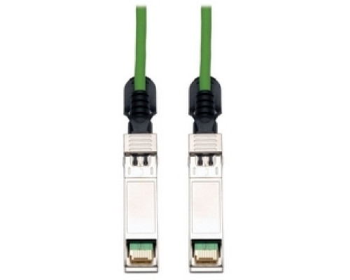 TRIPP LITE N280-03M-GN        SFP+ 10Gbase-CU Passive Twinax Copper Cable, SFP-H10GB-CU3M Compatible, Green, 3M 10-ft.