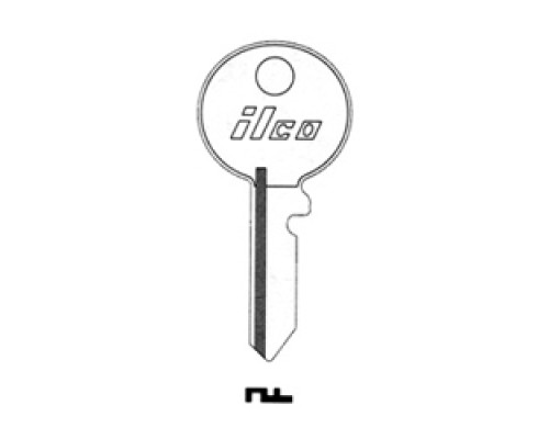 KABA ILCO CORP  62DP NP A13  AF26173082              Vehicle Key Blank, Brass, Nickel Plated, 13 Price Group, For Aston Martin, British Leyland, Jaguar, Mob, Riley, Rootes Group, Tayota Van Guard/Vauxhall, Volvo, Wolsley