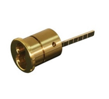 GENERAL LOCK  RC-LF 3               Rim Interchangeable Core Housing, Large Format, 6-Pin, Schlage Cam, Bright Brass
