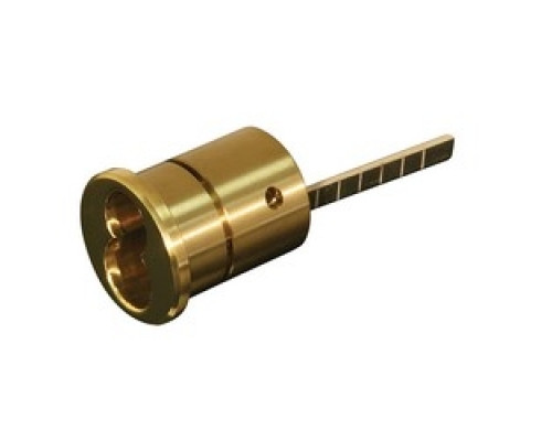 GENERAL LOCK  RC-LF 3               Rim Interchangeable Core Housing, Large Format, 6-Pin, Schlage Cam, Bright Brass