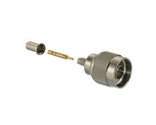 GEM ELECTRONICS  400-1               N PLUG 3 PC CRIMP/CRIMP, 50  OHM -- RG58