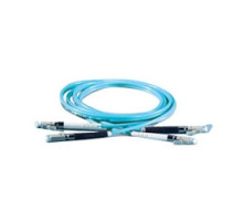 ORTRONICS  P3DF2LRGZGZ003M               Patch Cord, Multimode, 50/125, Duplex, LC to LC, 3 meters, Aqua, Premium Performance