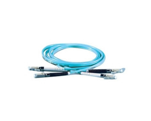 ORTRONICS  P3DF2LRGZGZ003M               Patch Cord, Multimode, 50/125, Duplex, LC to LC, 3 meters, Aqua, Premium Performance