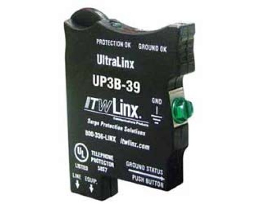 ITW LINX  UP3B-39               66 block protector, 39v clamping, 350mA fuse, indicator lights