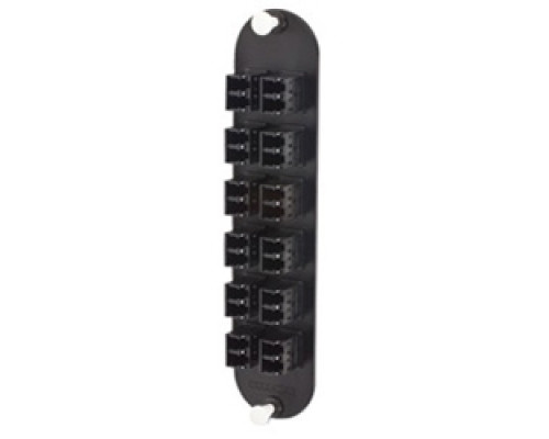 CORNING CCH-CP24-D3        Closet Connector Housing CCH Panel, LC adapters, Duplex, 24 fiber, 50 µm multimode OM2
