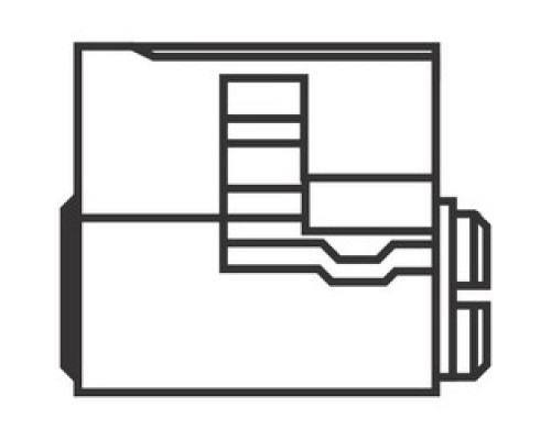 ASSA INC  70600IC 626 SNS 51               Mortise/Rim Cylinder Interchangeable Core, 6-Pin, Sub-Assembled, Profile 51, Satin Chrome, Without Sidebar