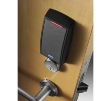 SARGENT M1-82271-24V IPS03 LNL 26D RH        Mortise Lock with Multi-Class Reader; Key Override Fail Secure Black Gray ; L Lever Satin Chrome Right Hand LA Keyway 6-pin 24 V DC