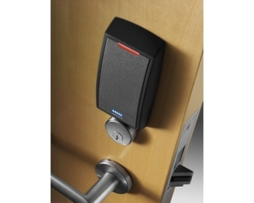 SARGENT M1-82271-24V IPS03 LNL 26D RH        Mortise Lock with Multi-Class Reader; Key Override Fail Secure Black Gray ; L Lever Satin Chrome Right Hand LA Keyway 6-pin 24 V DC