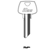 KABA ILCO CORP  1010N NP A02  AL4406300B              Cylinder Lock Key Blank, 5-Pin, Brass, Nickel Plated, 2 Price Group, For Sargent
