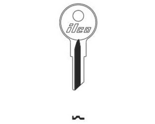 KABA ILCO CORP  1098M NP A02  AL2830214B              Vehicle Key Blank, Brass, Nickel Plated, 2 Price Group, For Briggs and Stratton/Strattec, Diamond Reo, Freightliner, Mack, Misc Switch