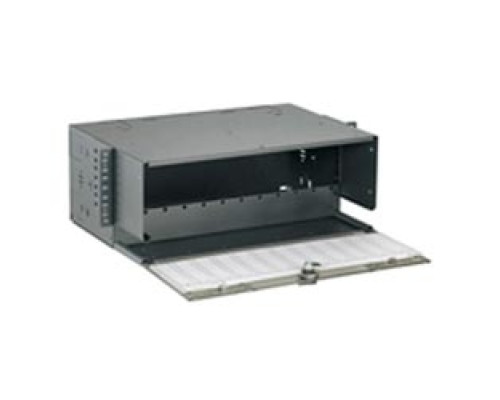 PANDUIT  FRME4               Opticom Rack Mount Fiber Enclosure Black 4 RU