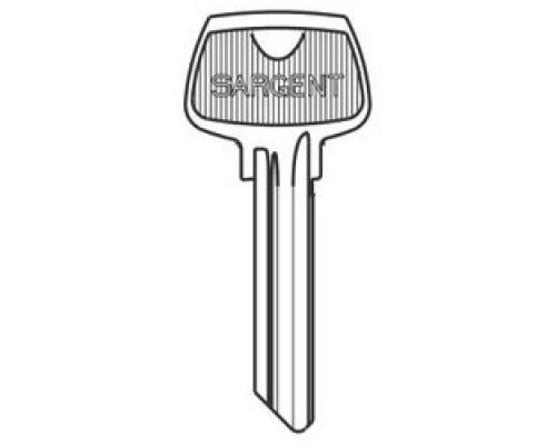 SARGENT  6270LN               Cylinder Lock Key Blank, 6-Pin, LN Keyway