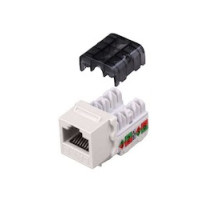 VANCO  820426               Category 6 90 Degree Keystone Inserts- 8 Conductor and White