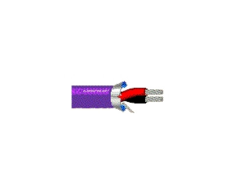 BELDEN BAV  1801B Z4B1000               Multi-Conductor - Single-Pair Cable 2 24 AWG NFFEP FS FLMRST VIO Z4B