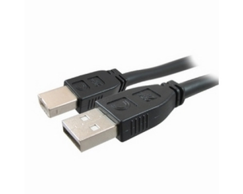 COMPREHENSIVE CONNECTIVITY USB2-AB-40PROA        Pro AV/IT Active USB A Male to B Male 40ft Center Position