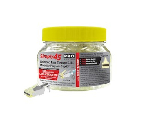 SIMPLY45 LLC  S45-1755P               PROSERIES PASS THROUGH    SHIELDED YELLOW TINT, HI/LO  STAGGER -
