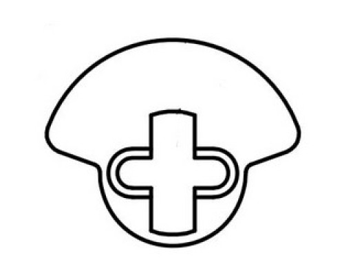 KABA ILCO CORP  863R-00-10               Door Lock Cylinder Cam, Lori Deadbolt, For Mortise Cylinder