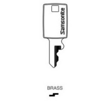 KABA ILCO CORP  170S NP A13  AA26822002              Key Blank, Brass, Nickel Plated, 13 Price Group, For Samsonite