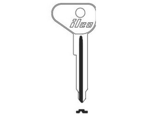 KABA ILCO CORP  V27 NP A07  V78JK              Vehicle Key Blank, Brass, Nickel Plated, 7 Price Group, For Volkswagen