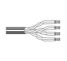 BELDEN  1752A 0071000               Copper Patchcord, Cat 5E, Commercial, 24-4P UTP-CM STR TC CAT5E, PATCH CABLE PO/PVC VIO 1000FT, REEL BONDED-PAIR