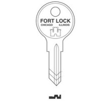 FORT LOCK NATIONAL CABINET  KL54G        Lock Key Blank, For 23000 Series 6 Disc Tumbler Lock
