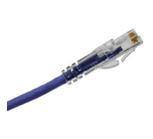 HUBBELL PREMISE WIRING  HC6AB05               P-Cord, Ascent, Cat6A, Slim, Bl, 5Ft