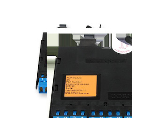 CORNING ECM-UM12-04-89G        EDGE Module, 12 F, LC Duplex to MTP Connector, Bend-improved Single-mode OS2