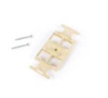COMMSCOPE ENTERPRISE SOLUTIONS  106622277  M106FR4-246              M106 Flush Mounted Modular Mounting Frame, Four Port Ivory