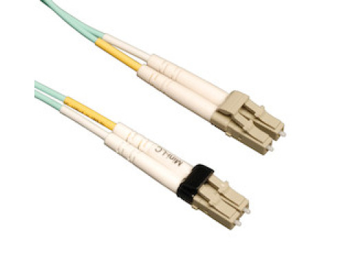 TRIPP LITE N836-03M        10Gb Duplex Multimode 50/125 OM3 LSZH Fiber Patch Cable Mini-LC / LC - Aqua, 3M 10-ft.