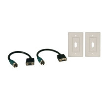 TRIPP LITE  EZA-VGAF-2  EZA-VGAF-2              Easy Pull Type-A Kit w/ HD15F/F & 2 Wallplates