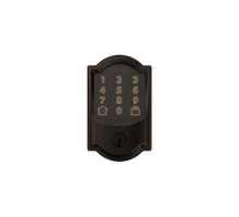 SCHLAGE ALLEGION BRAND  BE489WBC CAM 716        BE489WBC CAM 716    ENCODE SMART WIFI DEADBOLT CAMELOT AGED BRONZE