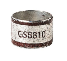 THOMAS & BETTS  GSB810               Two Piece Inner Sleeve Connector For Round Range, Length 11.2mm, Inner Diameter 20.57mm, Outer Diameter 22.35mm, Color Brown, Copper Alloy