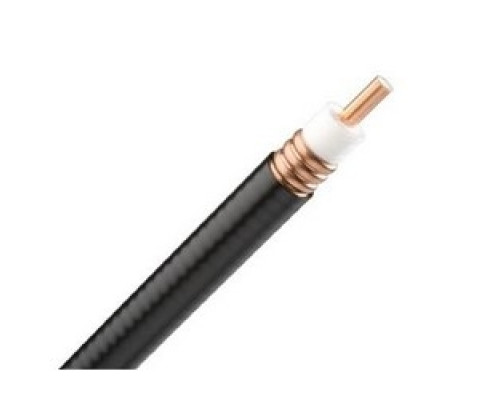 ANDREW AVA5-50FX        HELIAX Andrew Virtual Air TM Coaxial Cable, corrugated copper, 7/8 in, black PE jacket